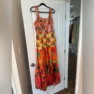 FARM Rio Multicolor Maxi Dress - Size L